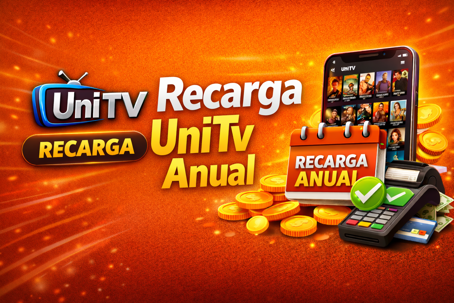 Recarga unitv anual